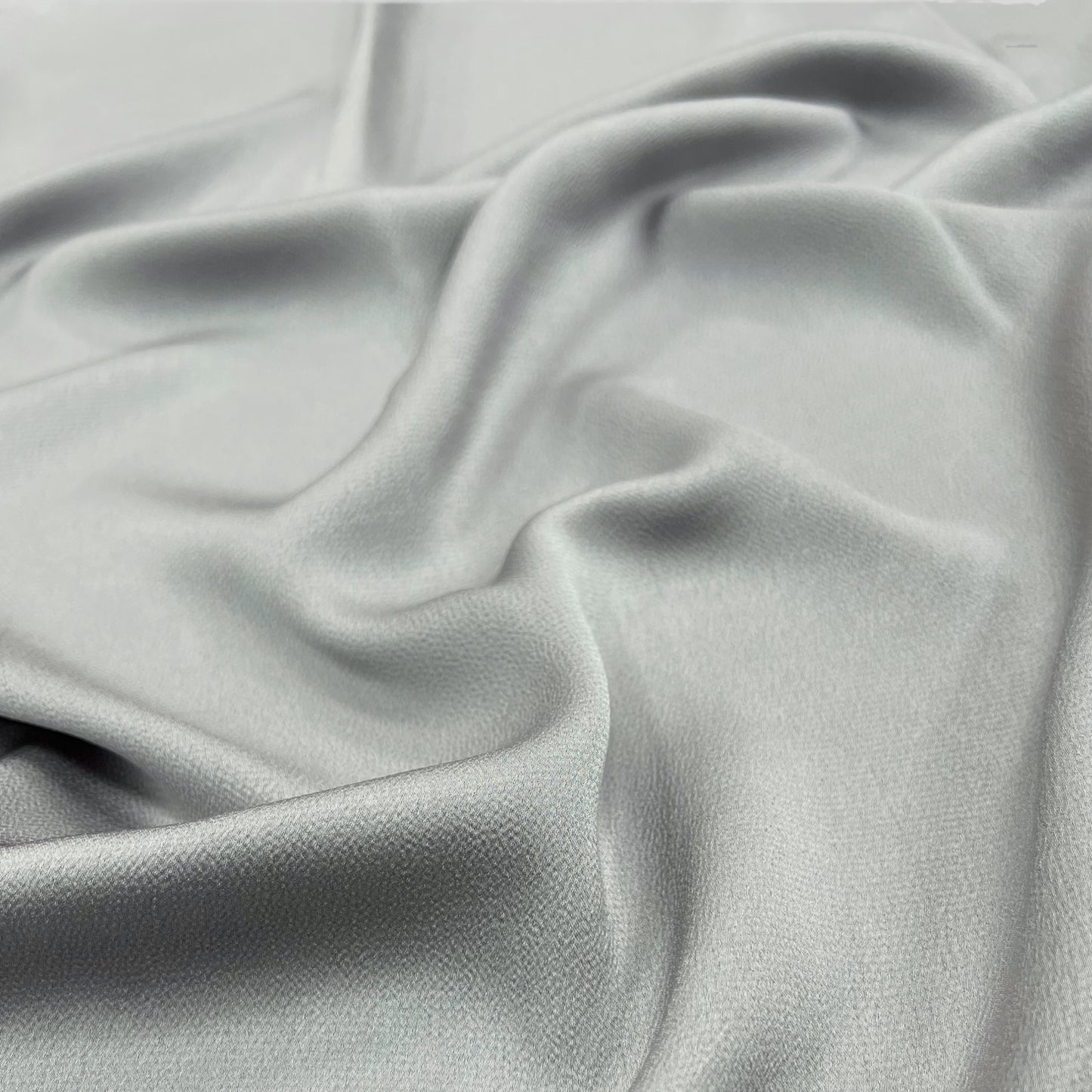 Grey Satin Grain Hijab