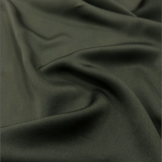 Khaki Satin Grain Hijab