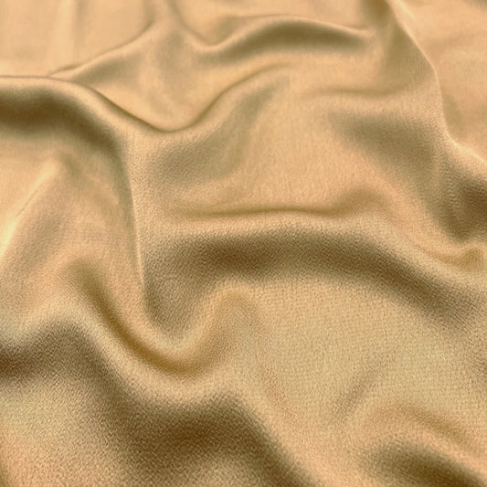 Yellow Gold Satin Grain Hijab