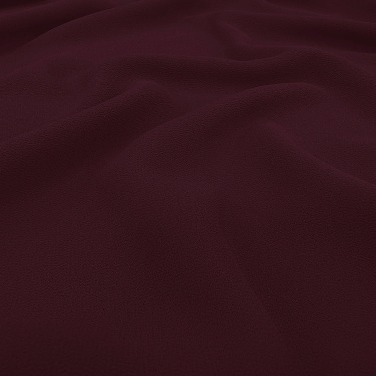 Burgundy Pearl Chiffon Hijab