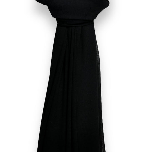 Black Everyday Chiffon Hijab