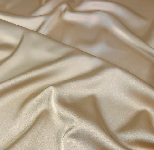 Plain Silky Light Gold Hijab