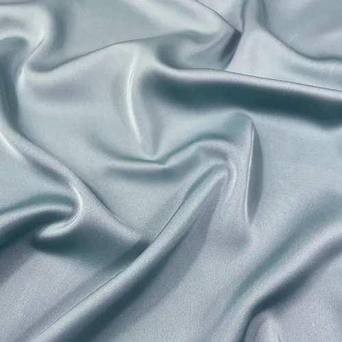 Plain Silky Steel Blue Hijab