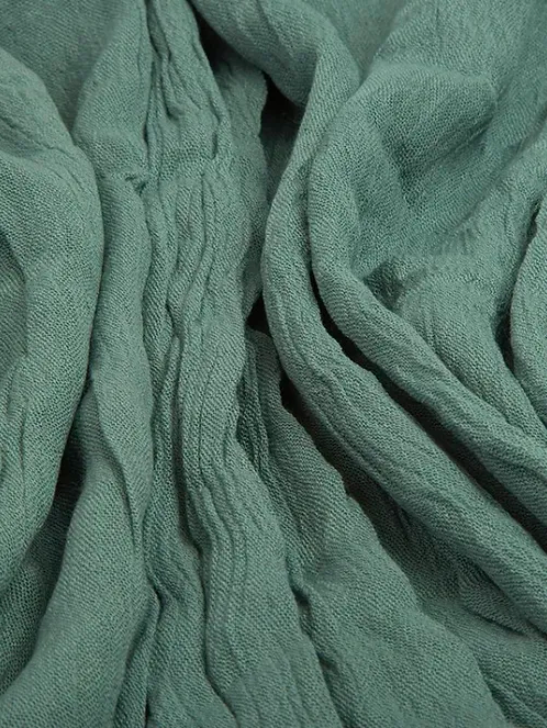 Sea Green Rayon Scarf 